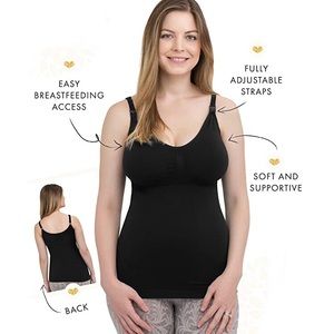 Kindred Braveley Maternity & Nursing Tank - Black